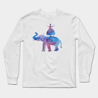 Elephant and ballerina Long Sleeve T-Shirt